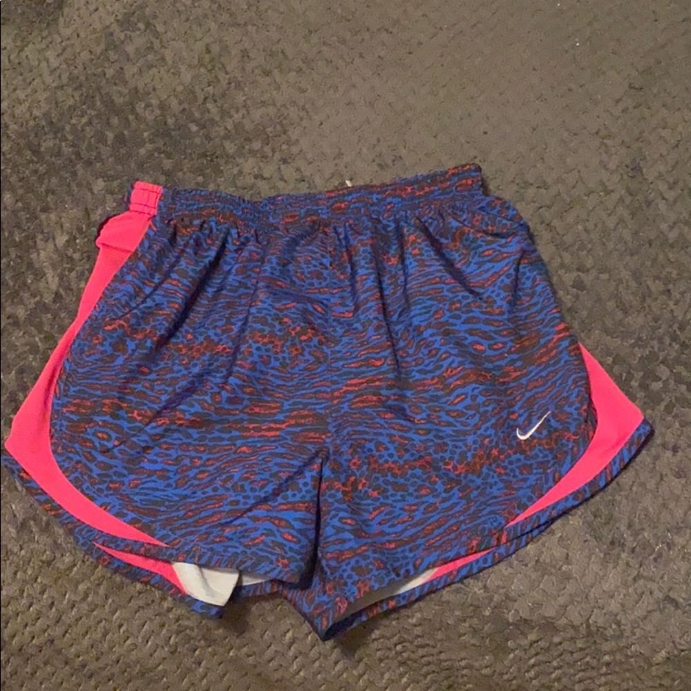 a pair of nike athletic shorts worn one time